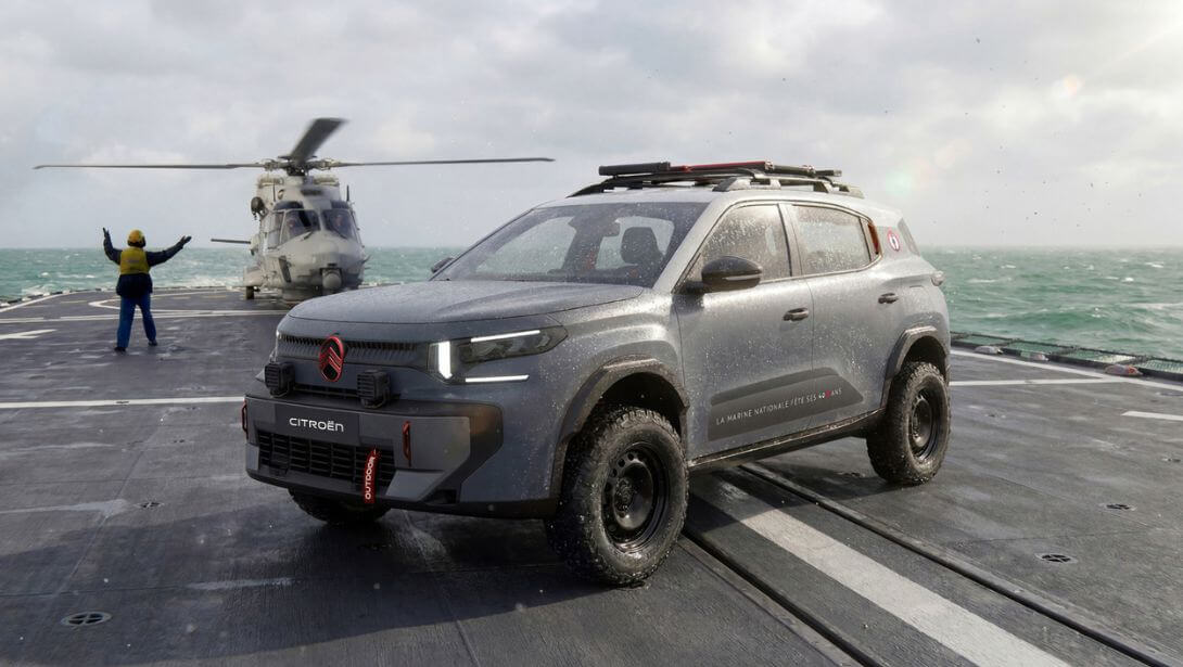 Citroën enrôle son C3 Aircross dans la Marine Nationale