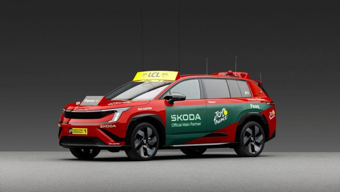 Tout le monde a remarqué ce nouveau SUV pendant le Tour de France : voici le Škoda Peaq