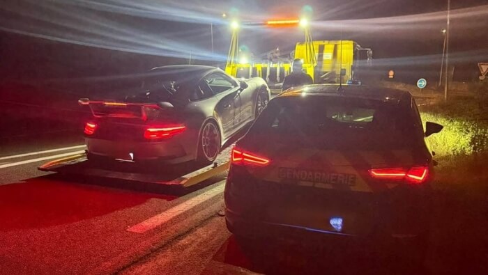 312 km/h sur l'A40 : une Porsche signe un excès de vitesse record