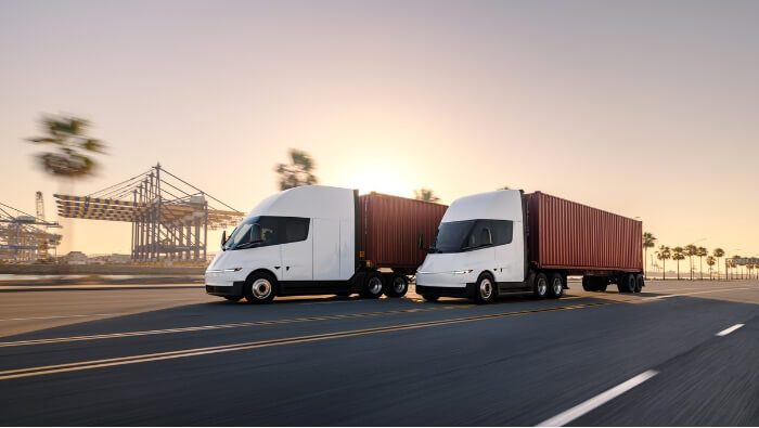 Tesla Semi arrive en Europe