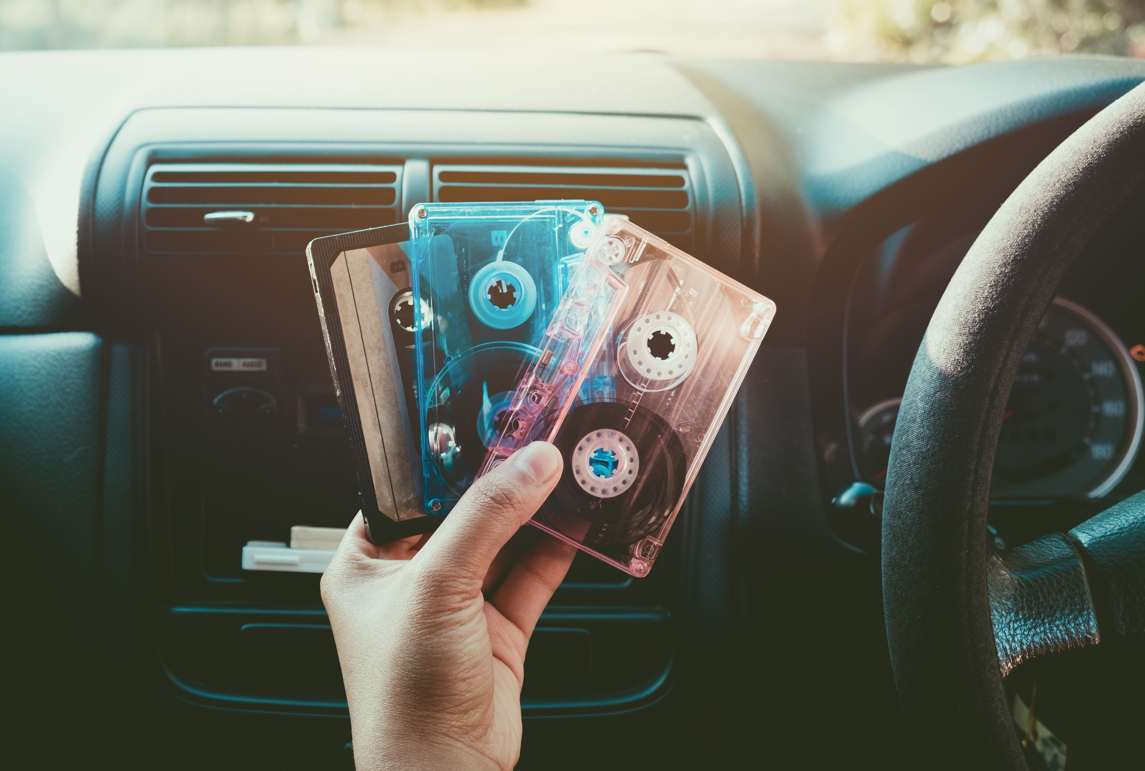 Accessoire de voiture : l'auto-radio cassette