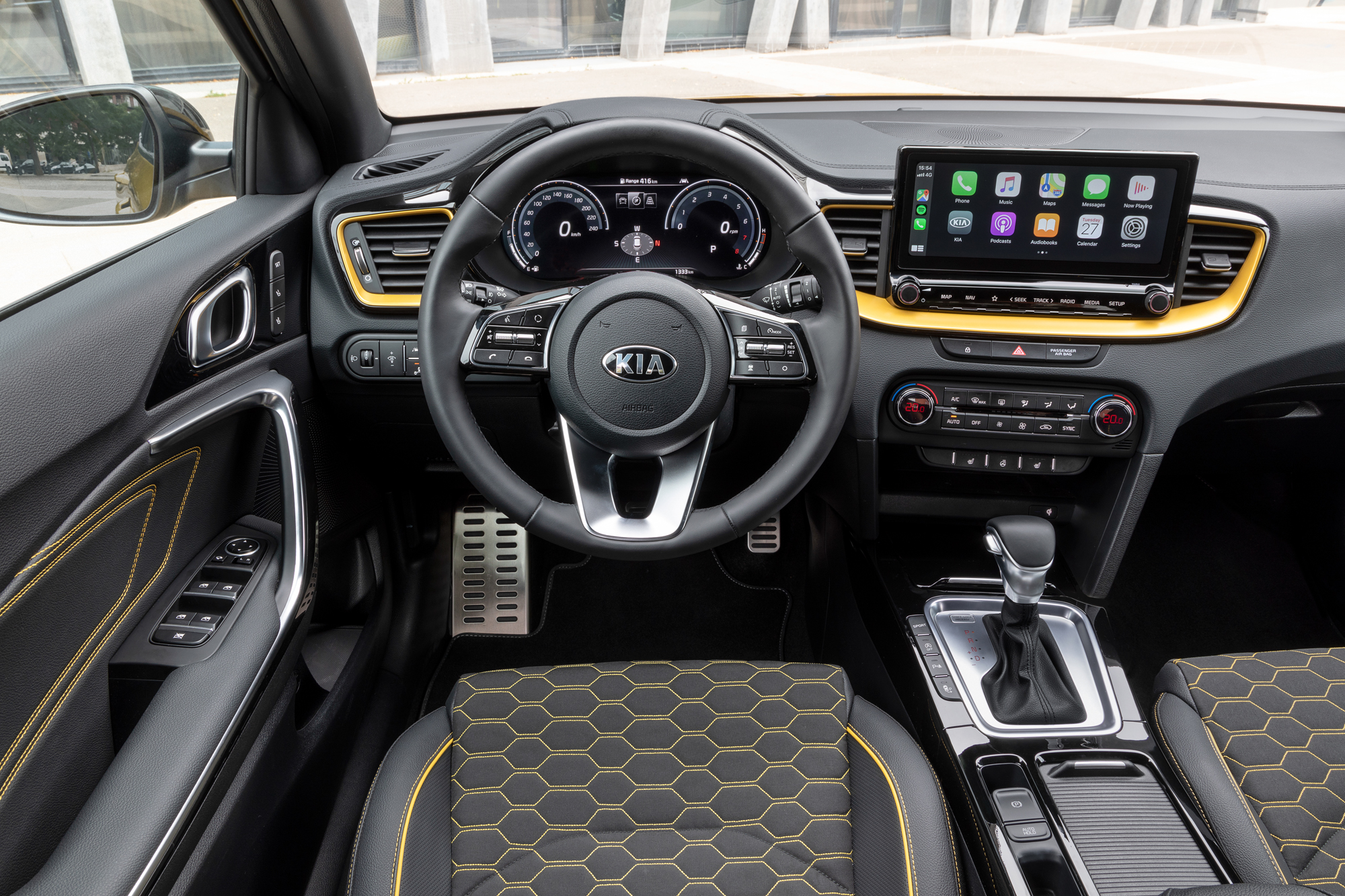 Kia XCeed : vu de l'intérieur