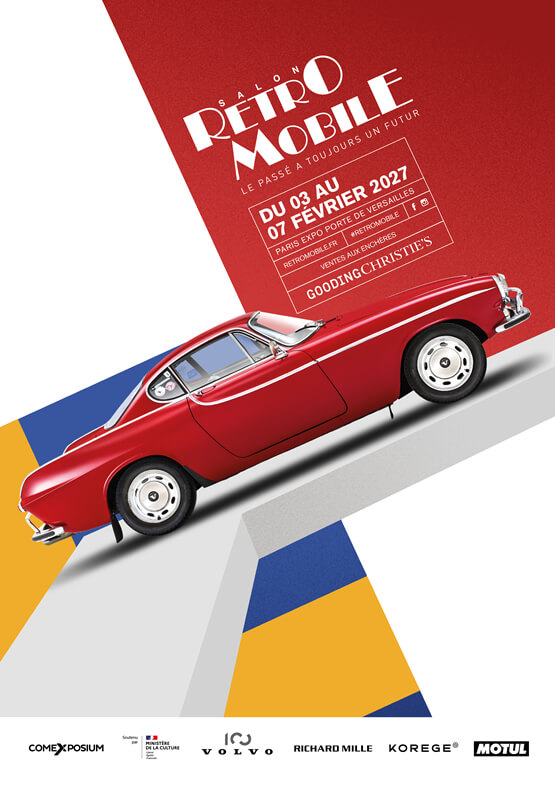 Affiche Rétromobile 2027