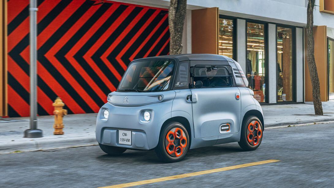 Une Citroën Ami sans permis