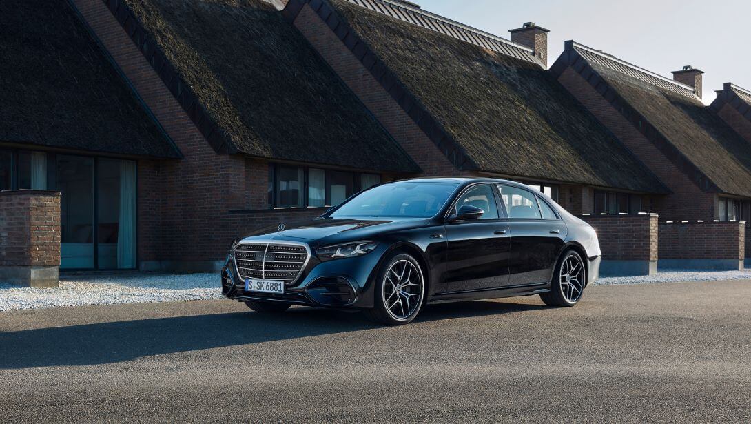 Mercedes Classe S- Lucas Digne
