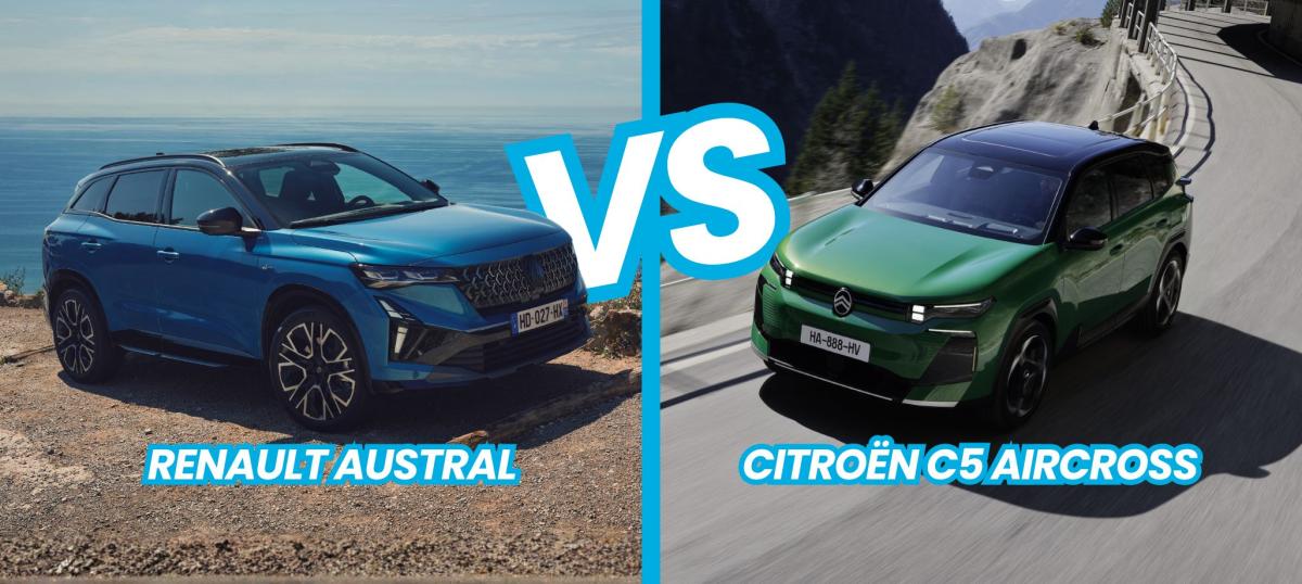 Comparatif Renault Austral VS Citroën C5 Aircross