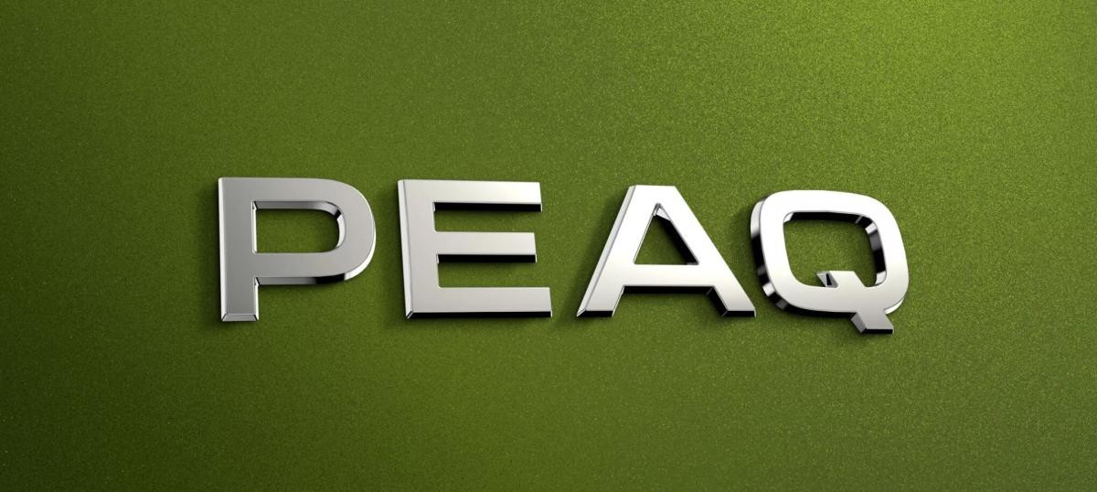 Logo du nouveau Skoda PEAQ