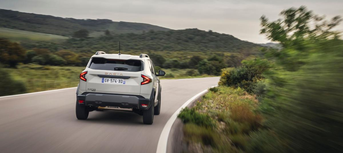 Un Dacia Duster avec beaucoup de kilomètres au compteur