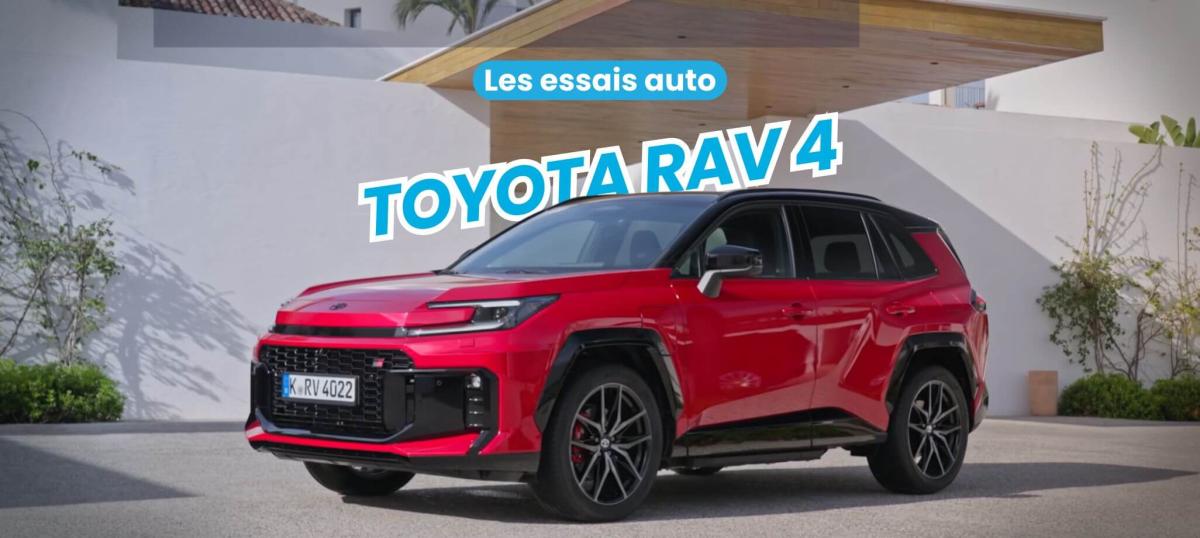 Essai auto du Toyota RAV4 Hybride 2026