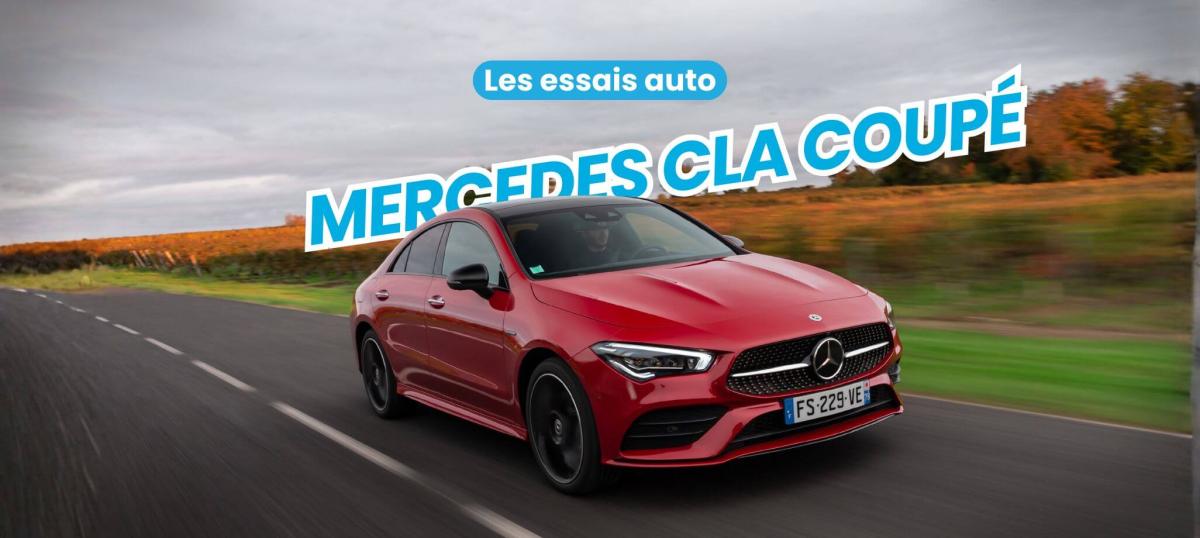 Essai auto de la Mercedes CLA Coupé