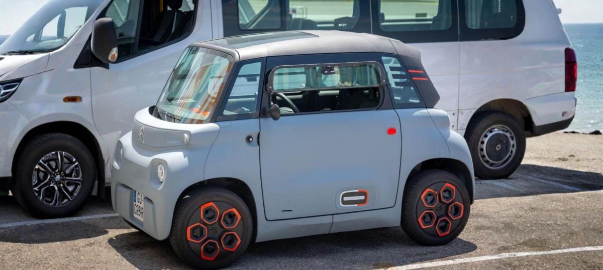 Une Citroën Ami, une voiture sans permis d'occasion