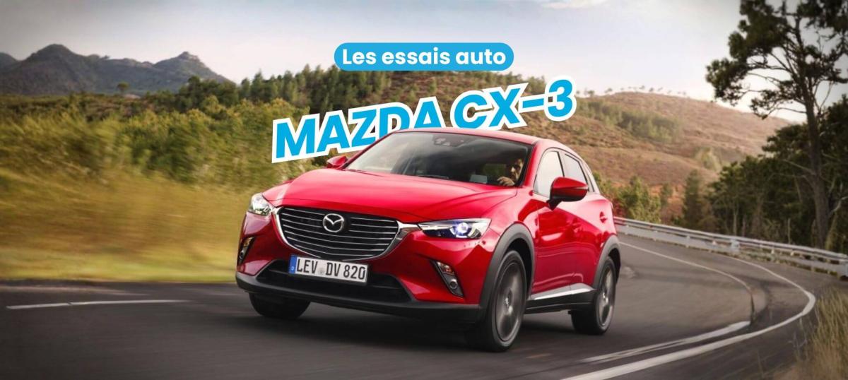 Essai auto de la Mazda CX-3
