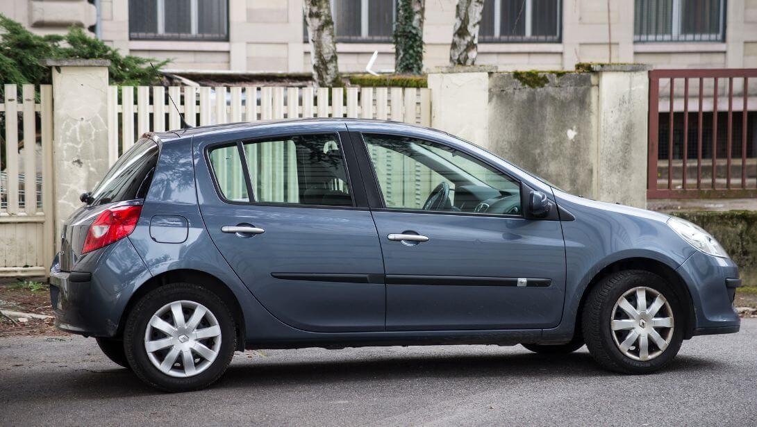 Une Renault Clio 4, voiture d'occasion petit budget