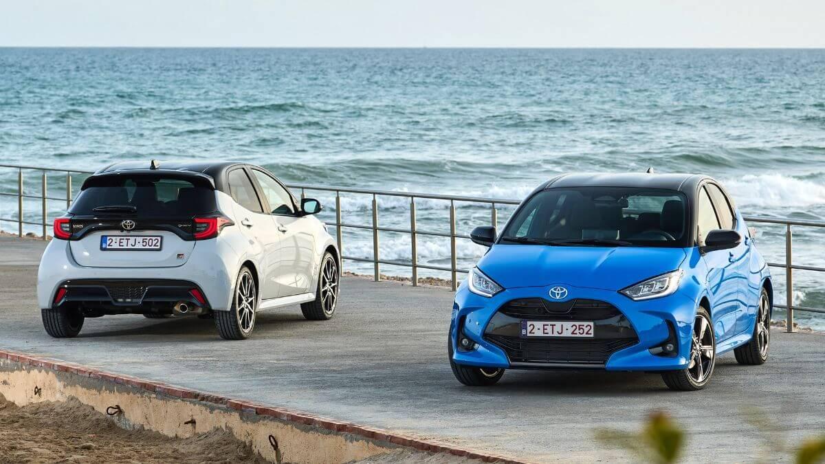 Des Toyota Yaris, les voitures qui décotent le moins