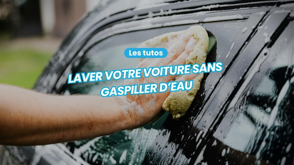 Laver une voiture de manière écologique