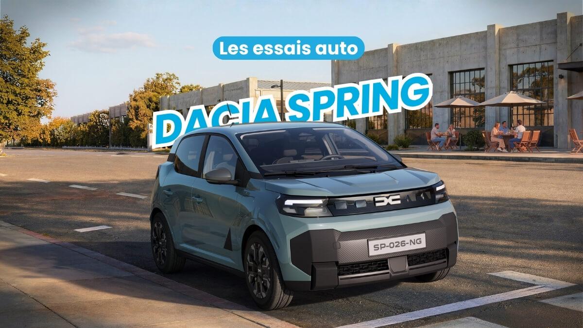 Essai Dacia Spring 2026 