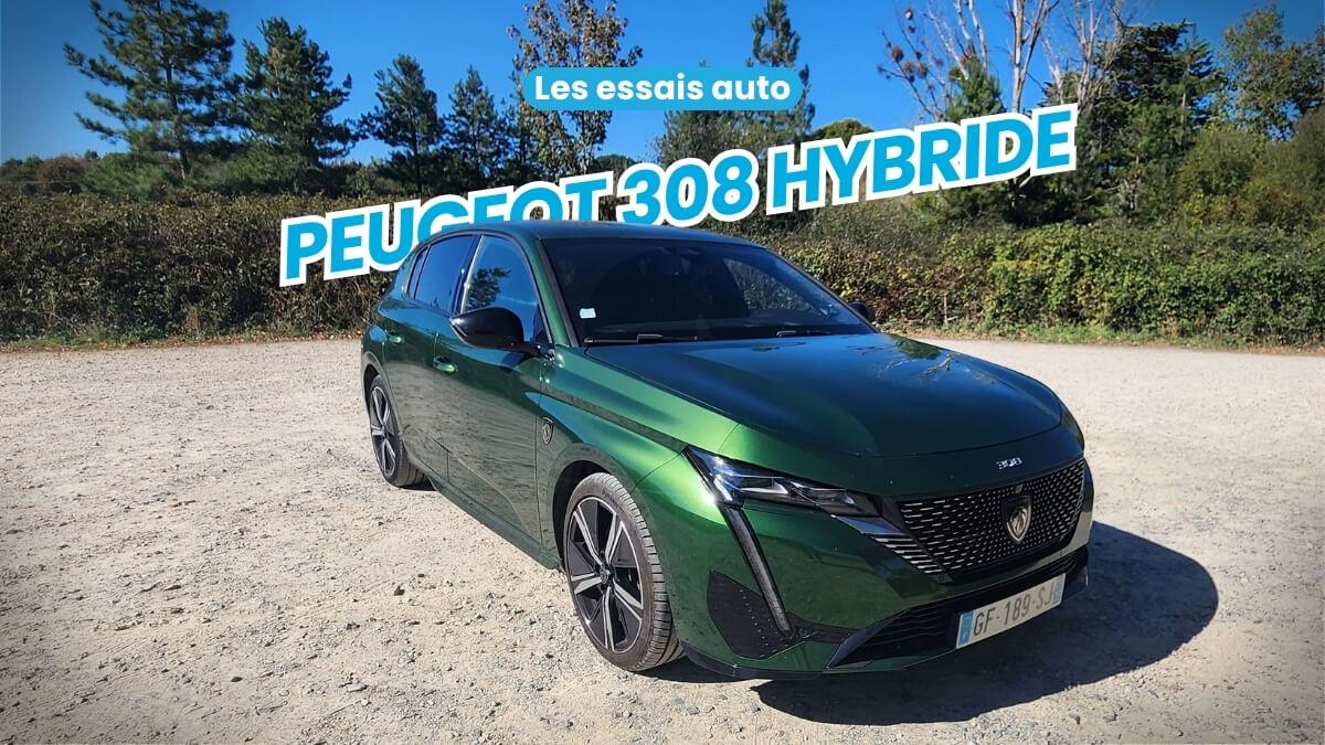 Essai Peugeot 308 Hybrid 180 GT