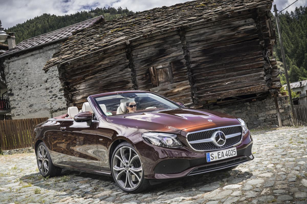 Mercedes Classe E cabriolet à l'essai