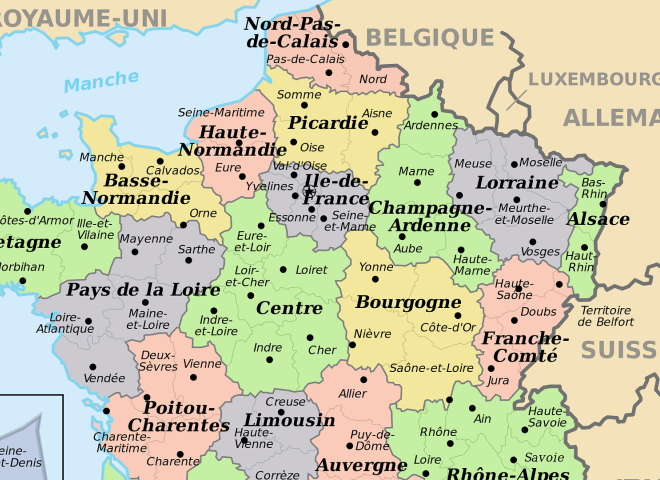 Régions de France