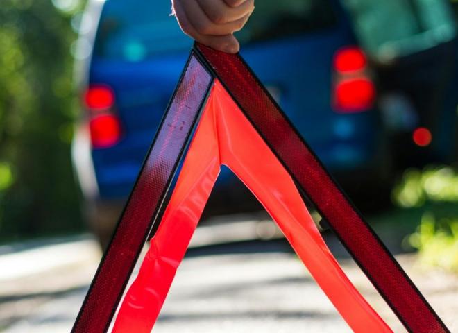 Un triangle de signalisation 