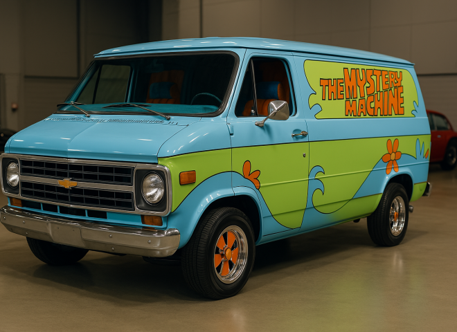 La Mystery Machine en vente sur Zoomcar.fr !