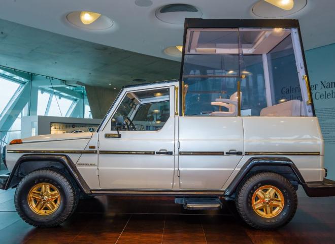 La papamobile, Mercedes Classe G