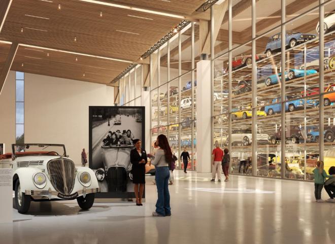 Intérieur du Musée Renault