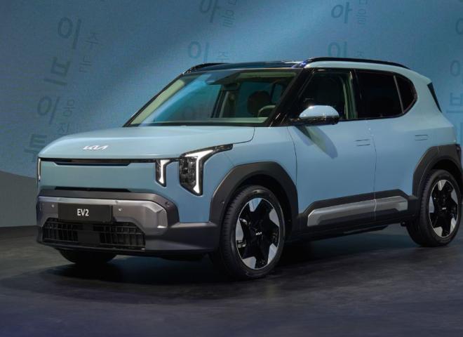 Reveal de la Kia EV2 au Salon de Bruxelles