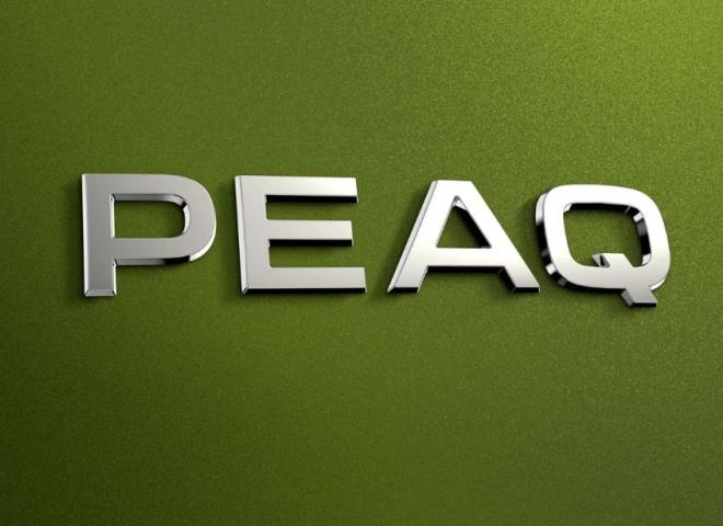Logo du nouveau Skoda PEAQ