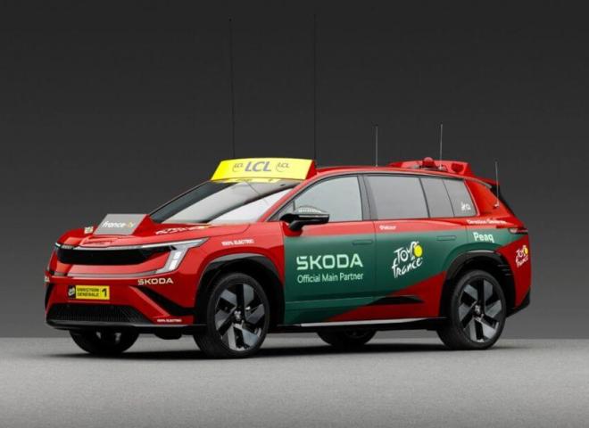 Le Skoda Peaq au Tour de France