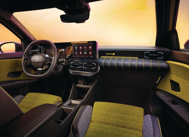 R5 2024 : entre design futuriste et confort optimal - Crédit images : Renault SAS