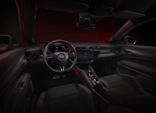 Intérieur de l'Alfa Romeo Junior - Crédit image : Alfa Romeo