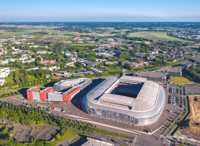 Le Stade Pierre Mauroy à Lille accueille les JO 2024