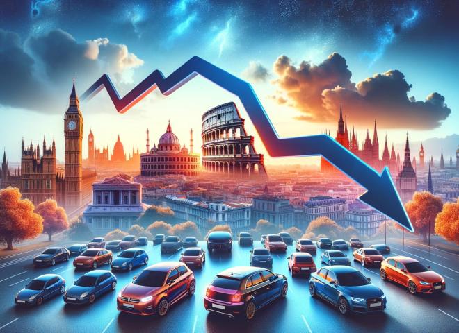 baisse du prix des voitures d'occasion 