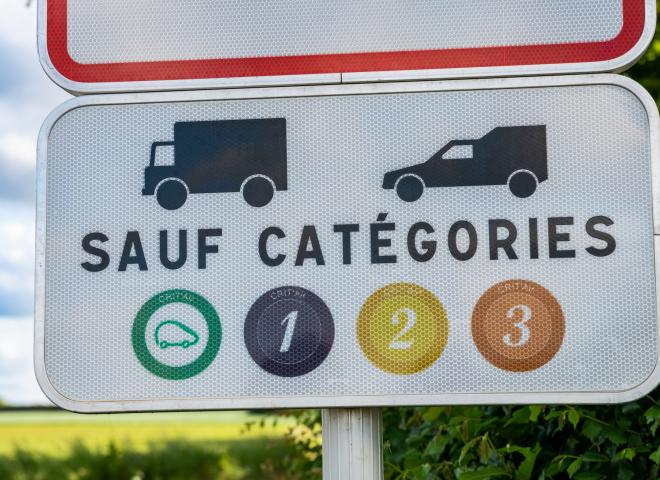 Les véhicules Crit'air 3 autorisés à Marseille, Strasbourg et Rouen