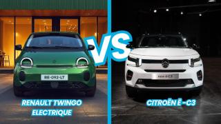 Comparatif Renault Twingo VS Citroën ë-C3