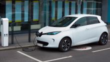 Renault Zoé en charge