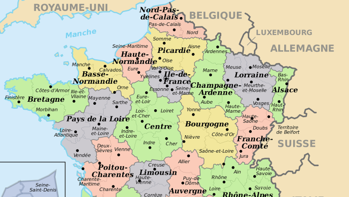 Régions de France