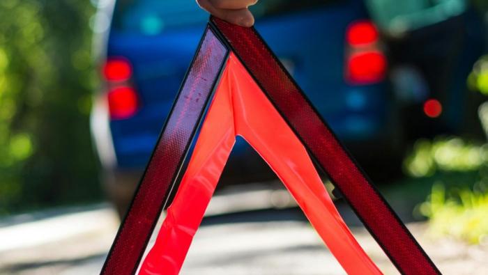 Un triangle de signalisation 
