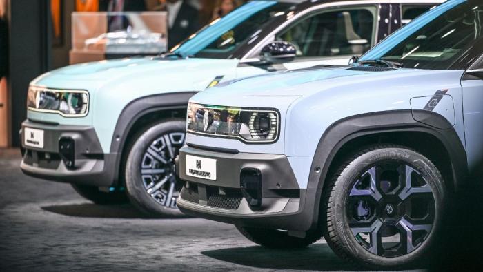 Le design rétro-moderne des R5 électriques