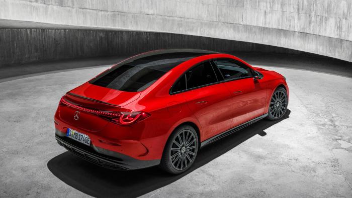 La Mercedes CLA 2025 100 % électrique