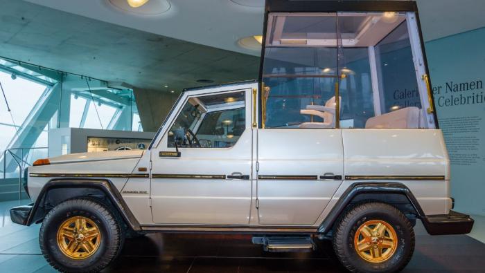La papamobile, Mercedes Classe G