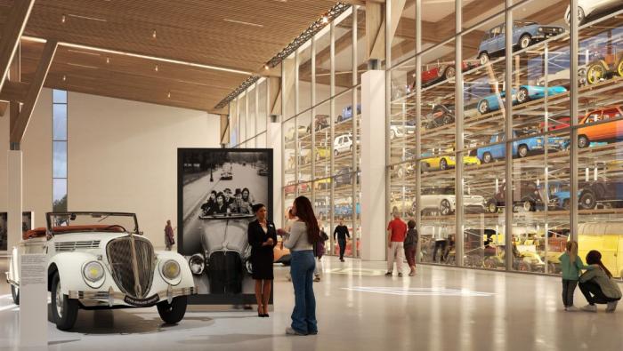 Intérieur du Musée Renault