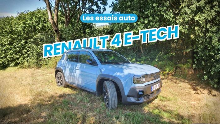 Essai auto Renault 4 E-Tech
