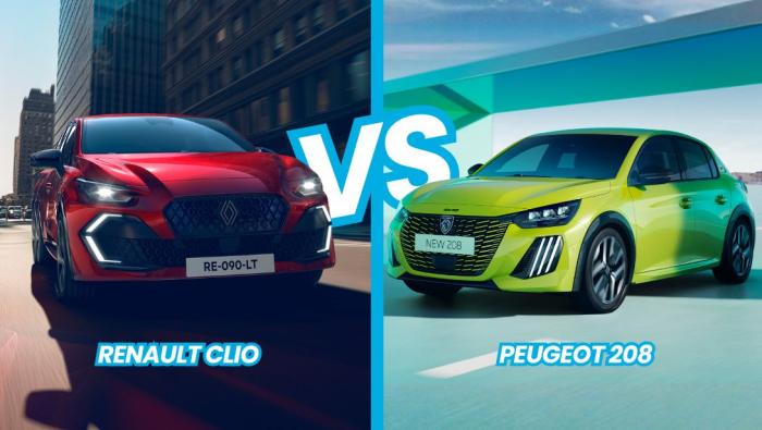Comparatif Renault Clio - Peugeot 208