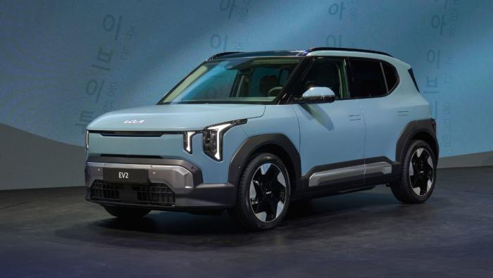 Reveal de la Kia EV2 au Salon de Bruxelles