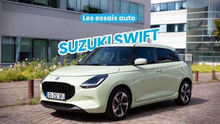 Essai auto de la Suzuki Swift 1.2 Dualjet Hybrid SHVS