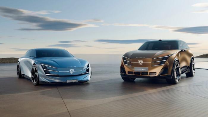 Peugeot concept 6 et concept 8