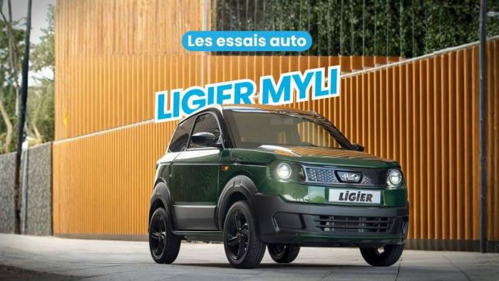 Essai de la Ligier Myli