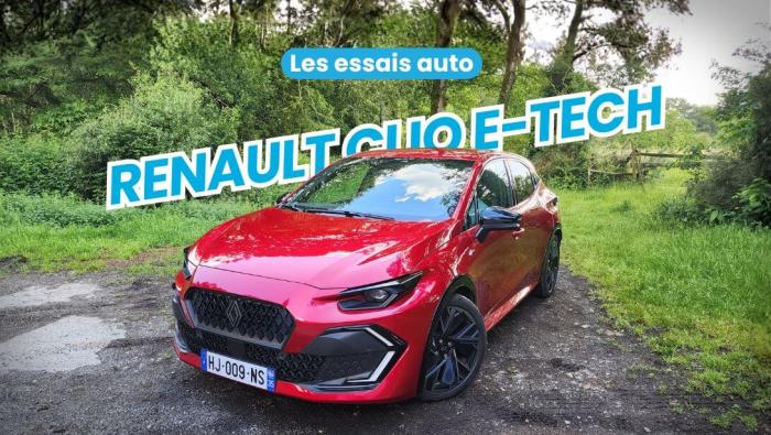 Essai auto de la Renault Clio 6 E-Tech